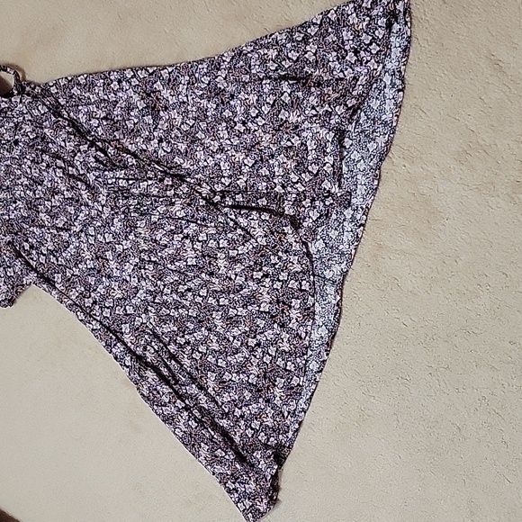 a.n.a. Flowy Multicolour Flower Pattern Midi Dress US XS - Picture 9 of 14